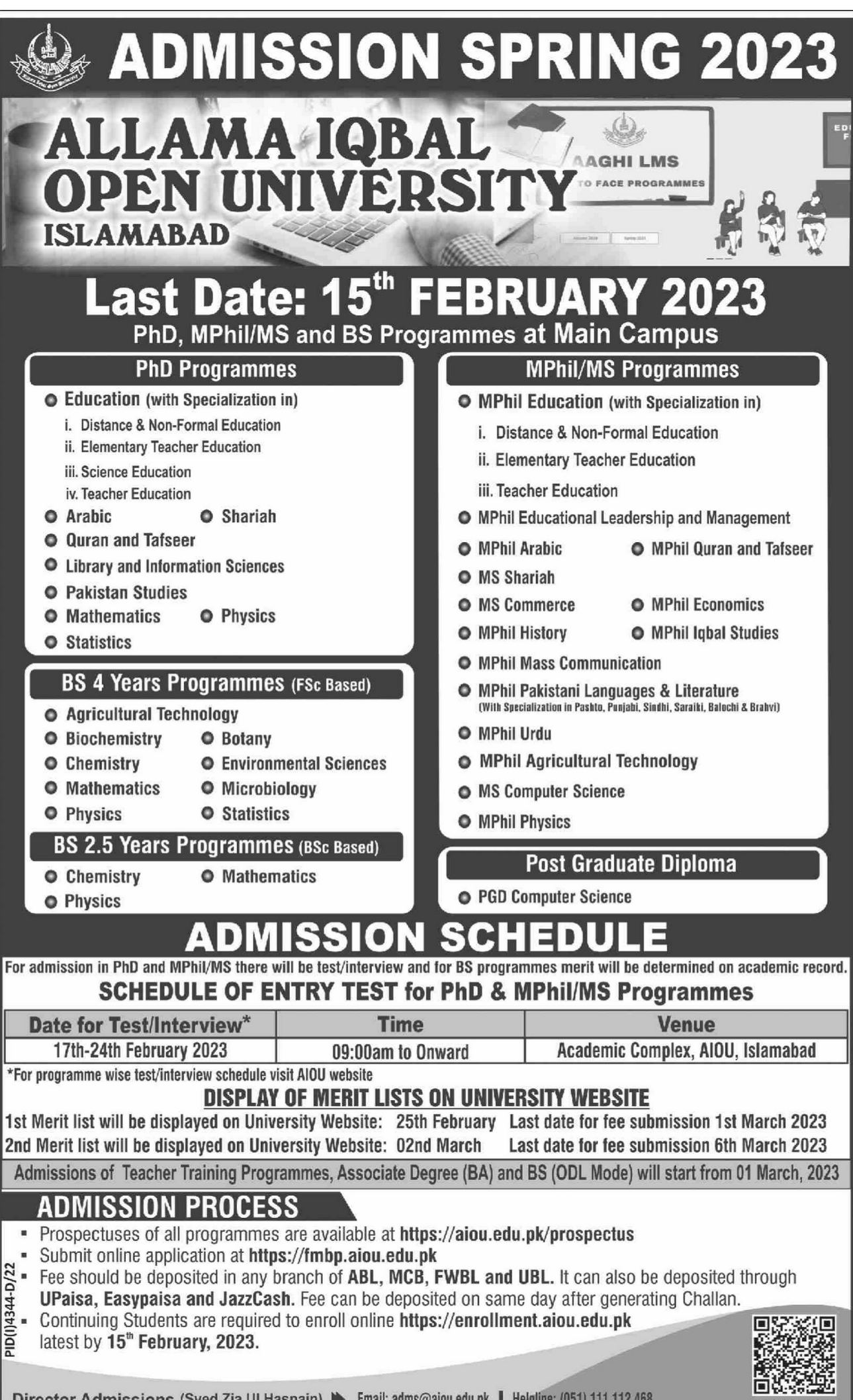 Admission Image