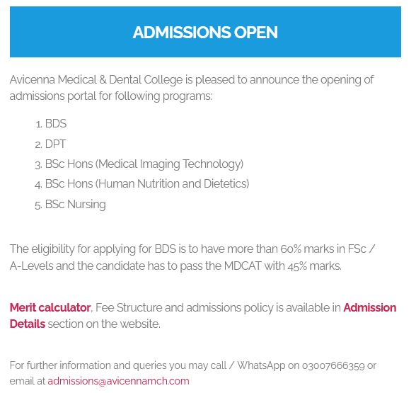 Admission Image