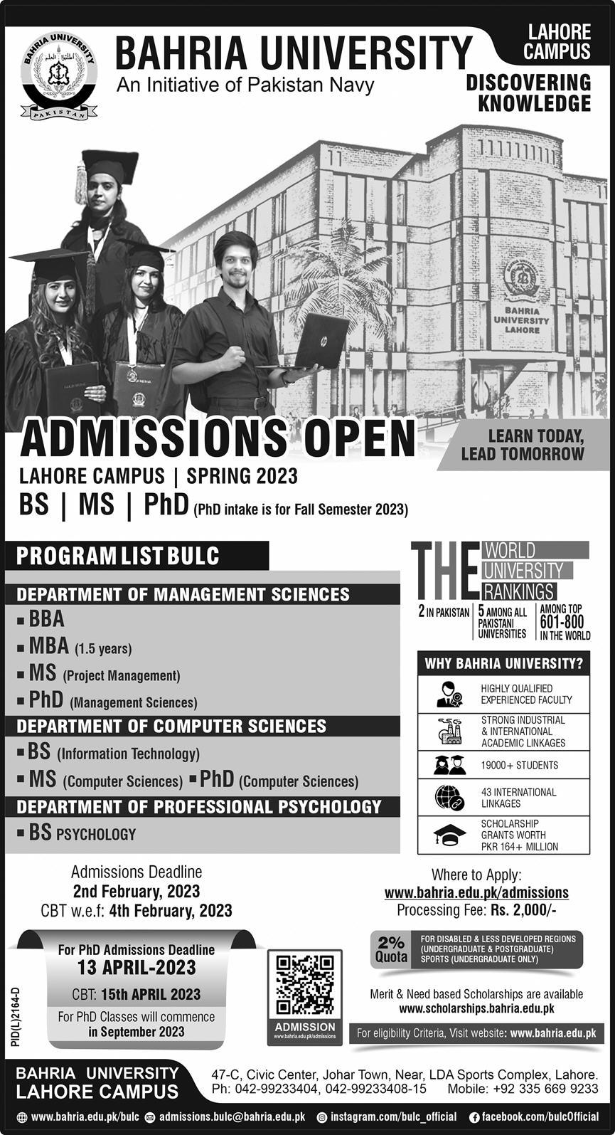 Admission Image
