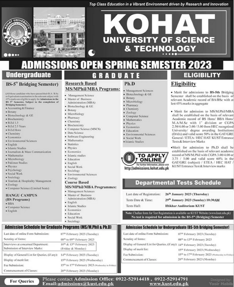 Admission Image