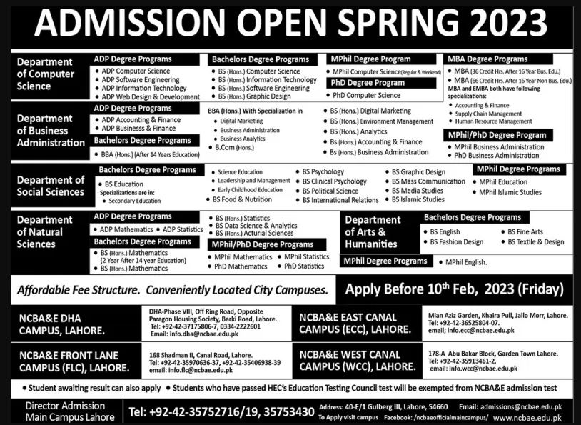Admission Image