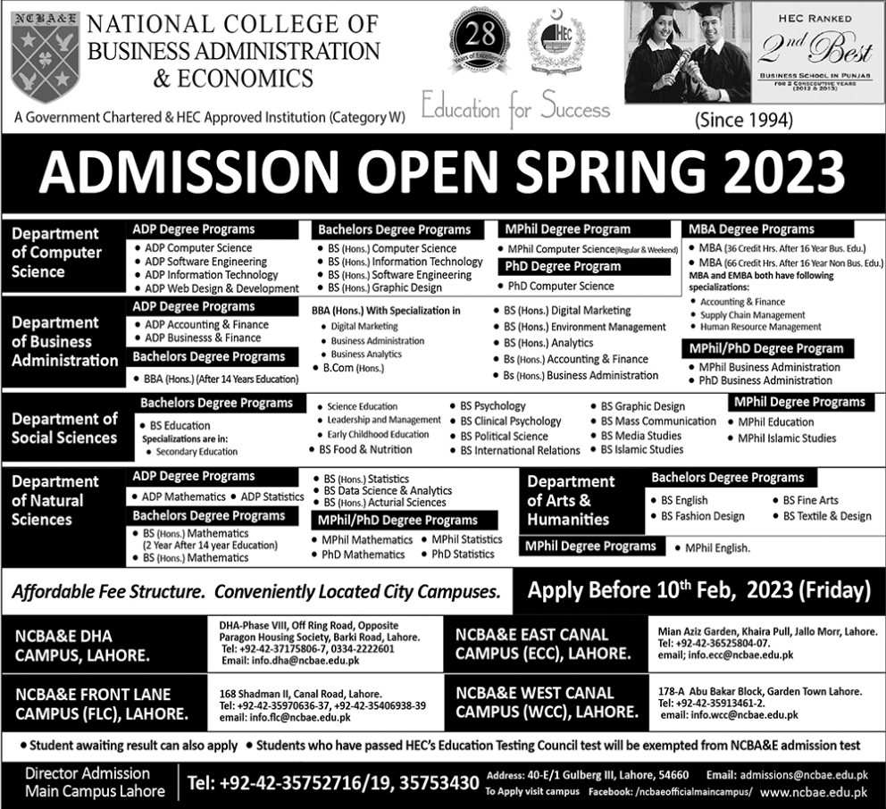 Admission Image