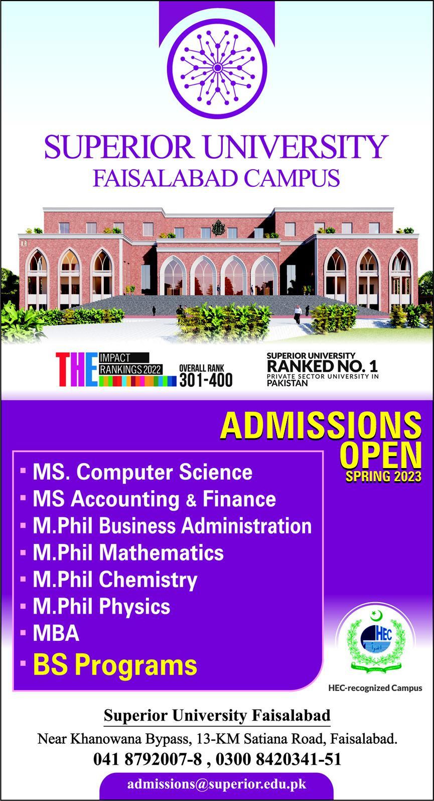 Admission Image