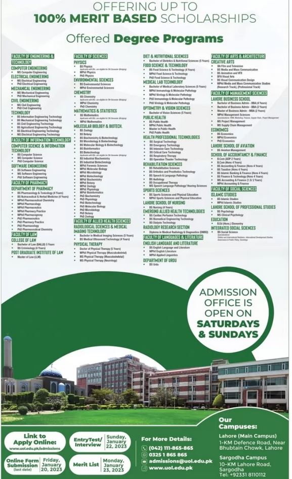 Admission Image