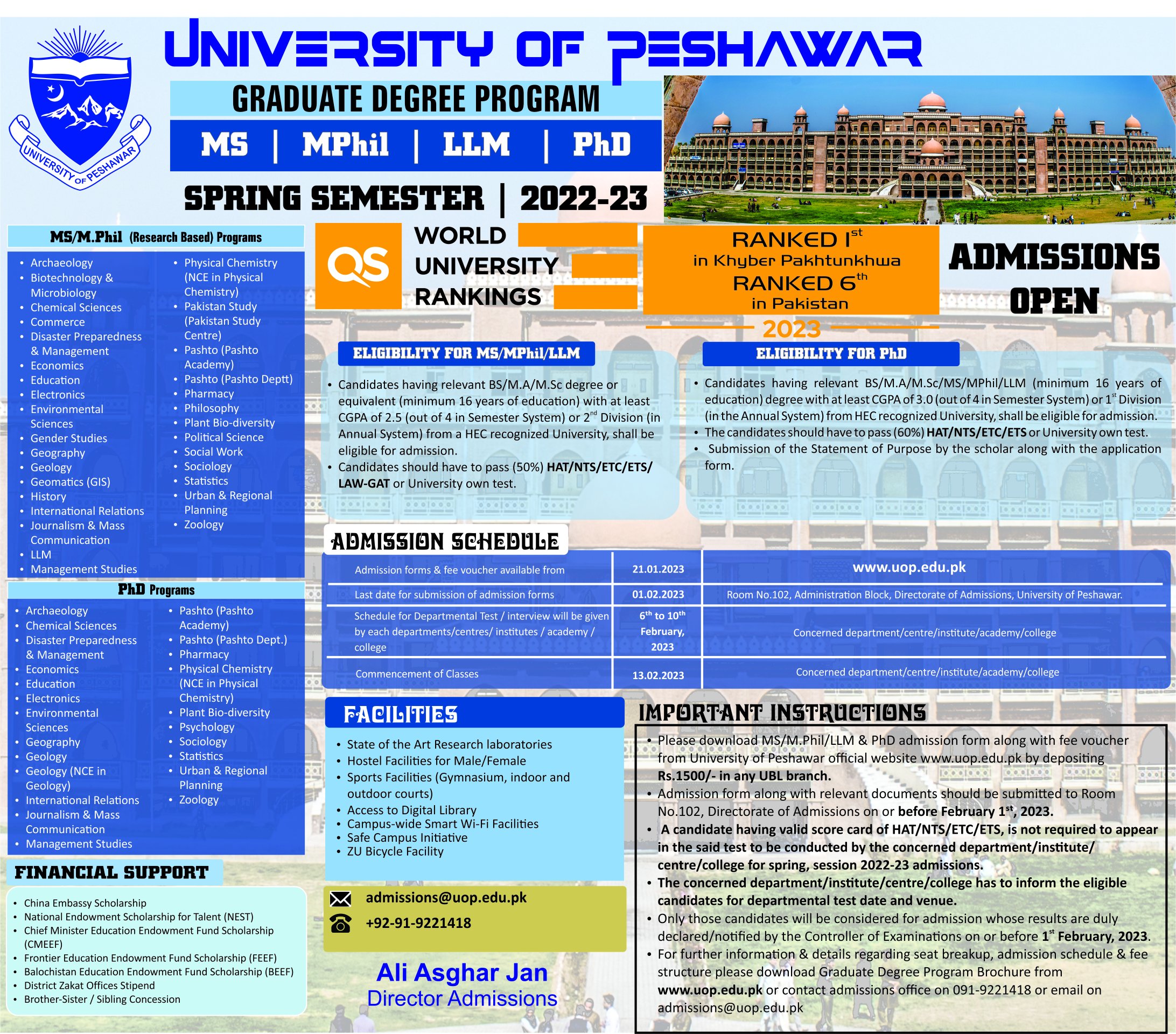 Admission Image
