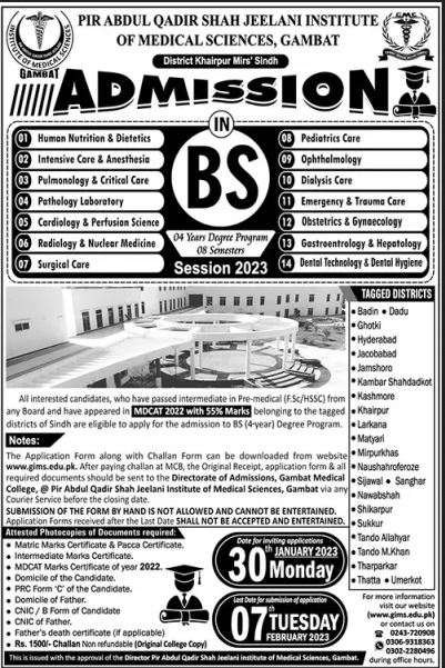 Admission Image