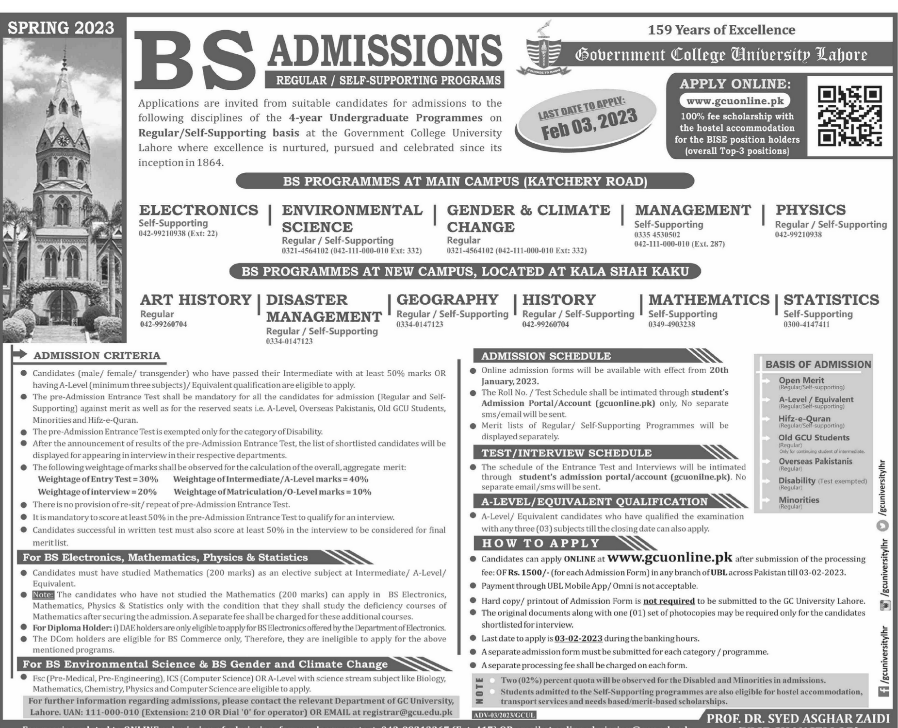 Admission Image