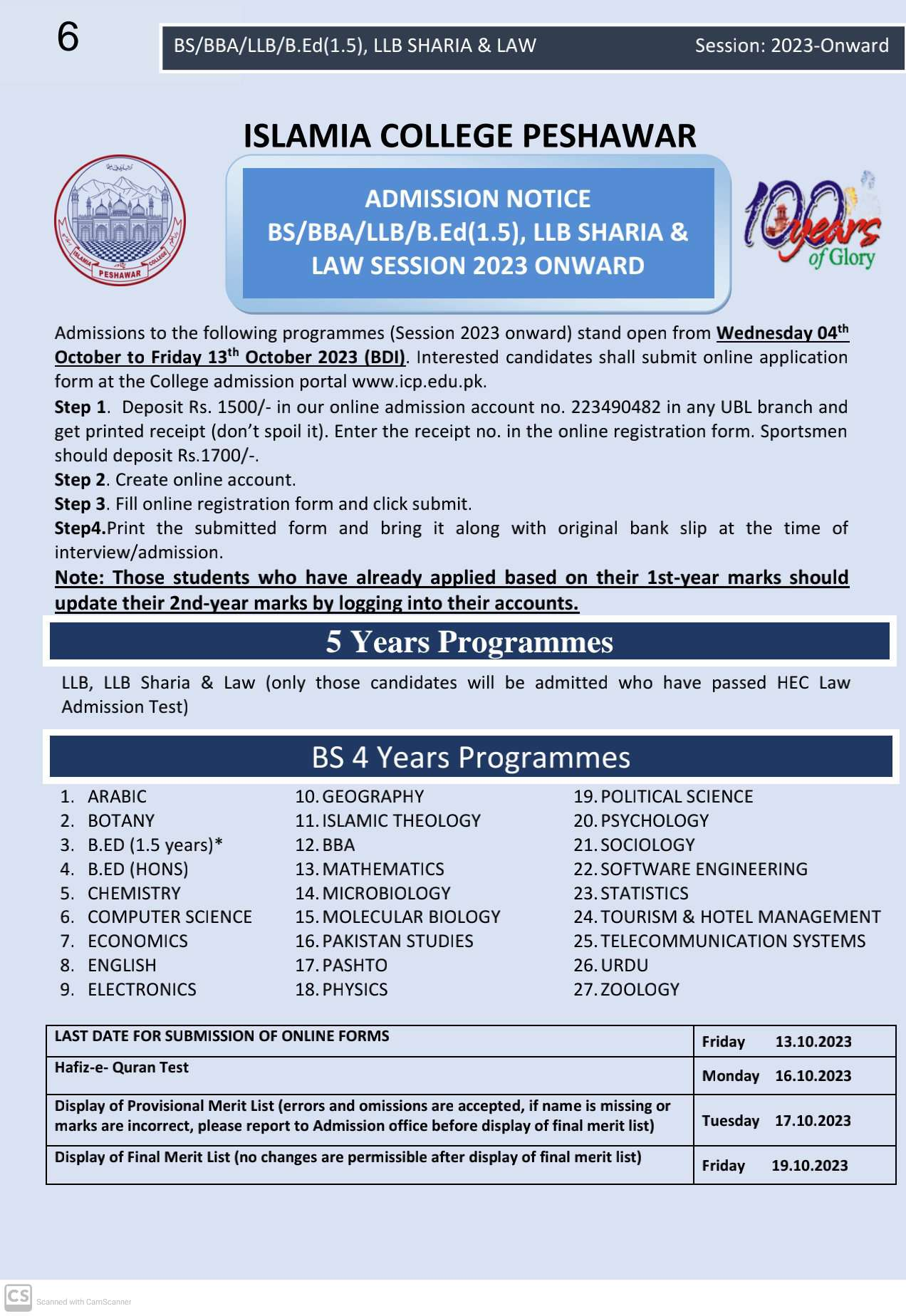 Admission Image