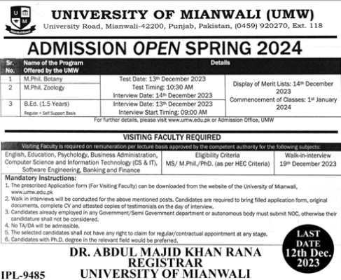 Admission Image