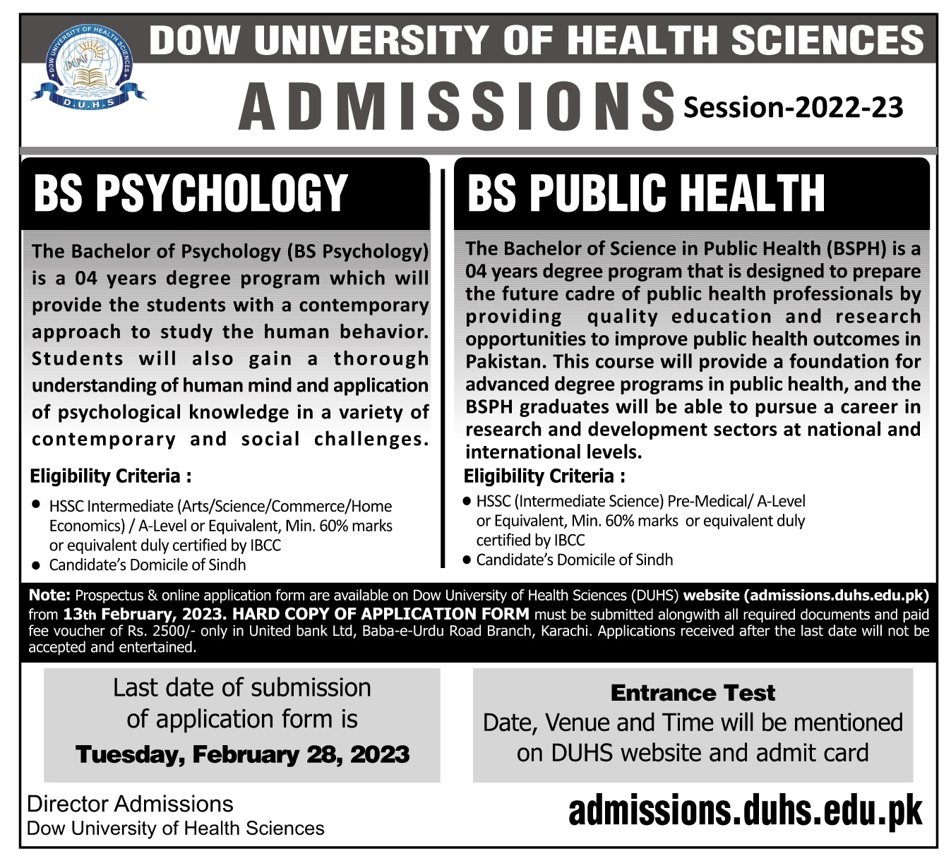 Admission Image