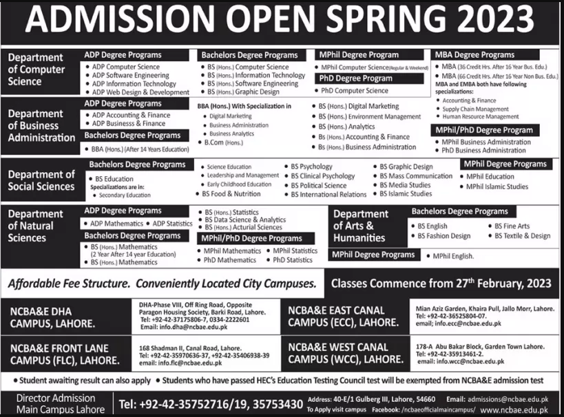 Admission Image