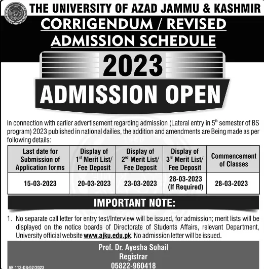 Admission Image