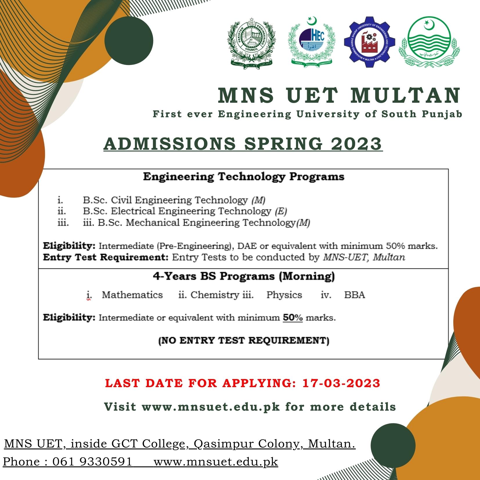Admission Image