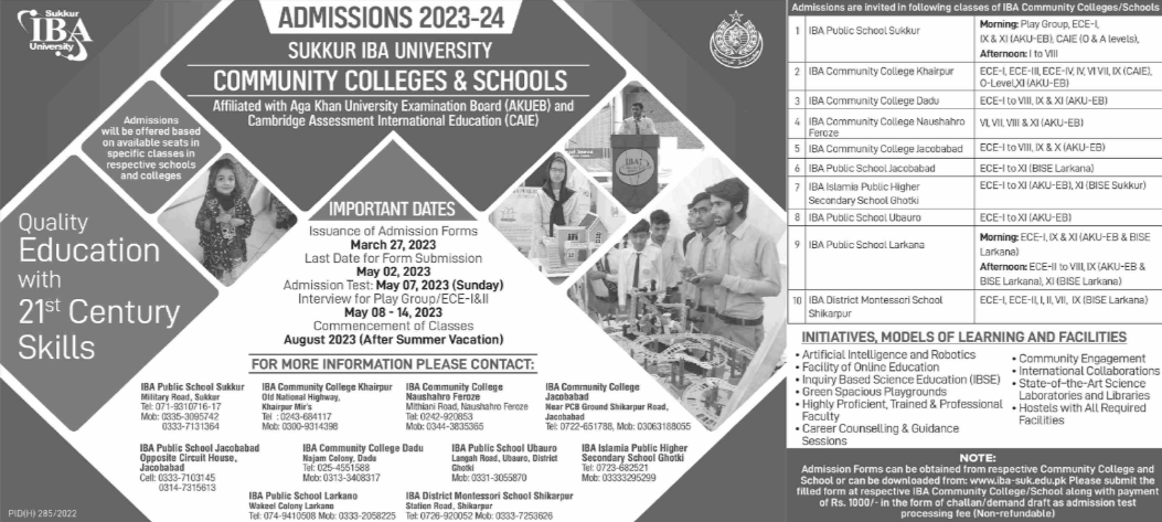 Admission Image