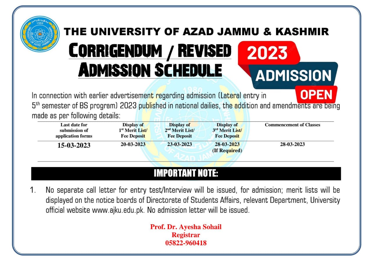 Admission Image