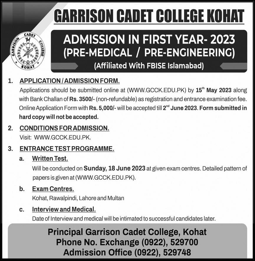 Admission Image
