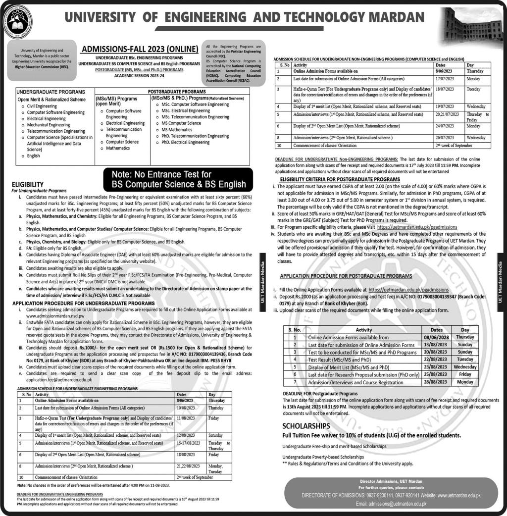 Admission Image