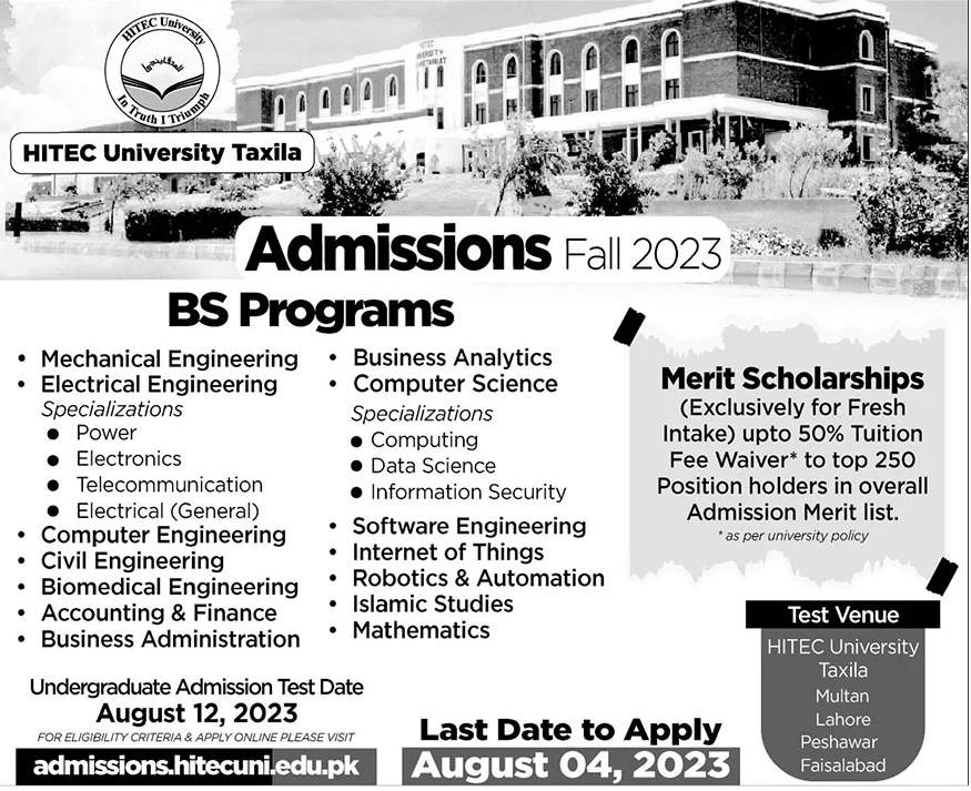 Admission Image