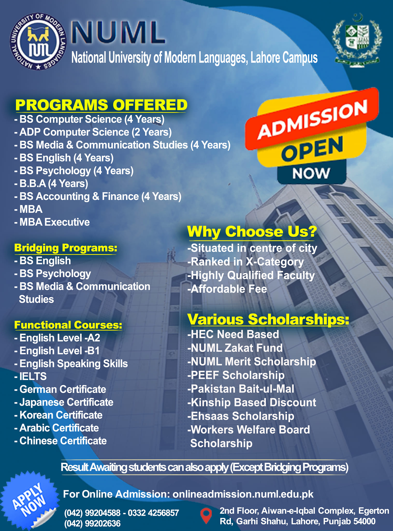 Admission Image