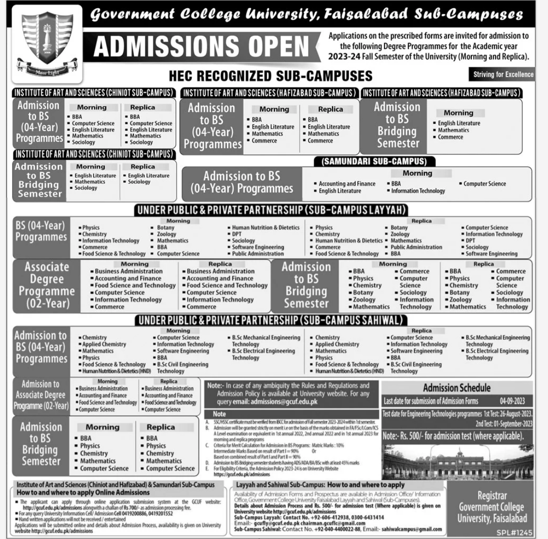 Admission Image