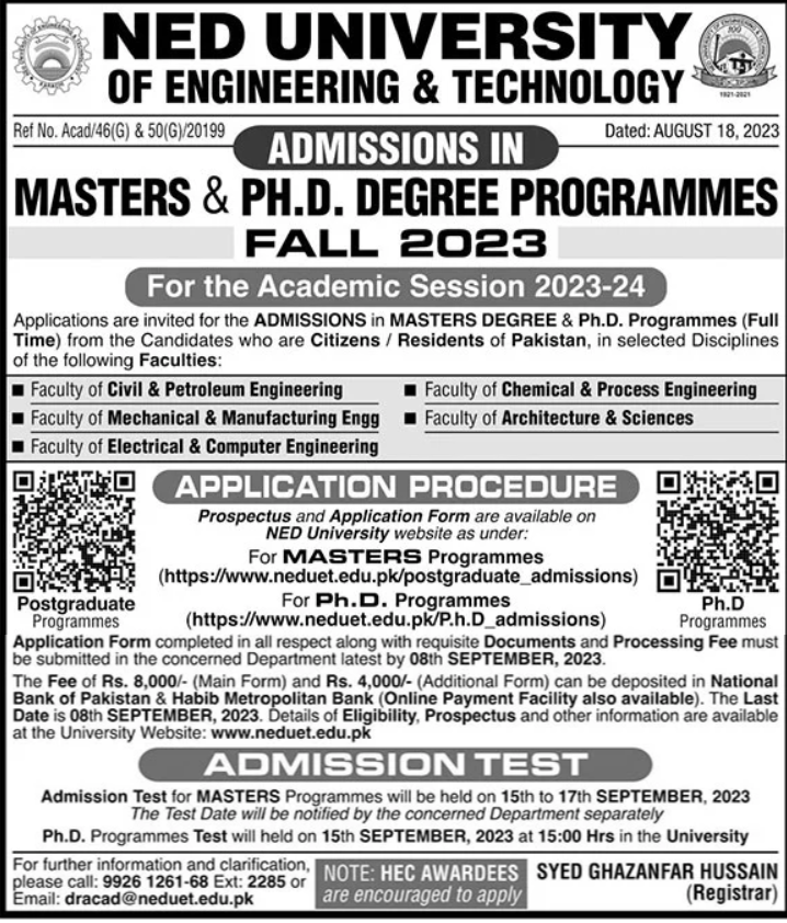 Admission Image