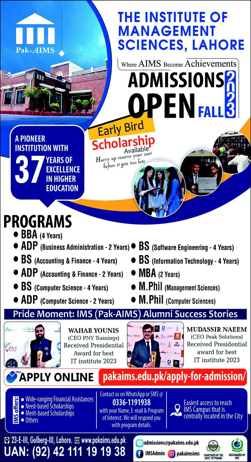 Admission Image