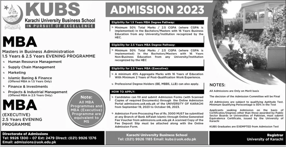 Admission Image