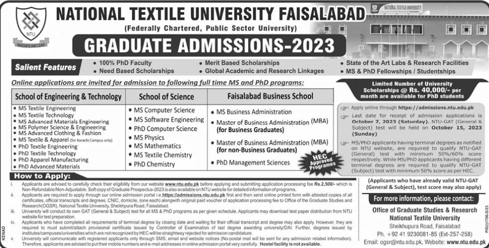 Admission Image