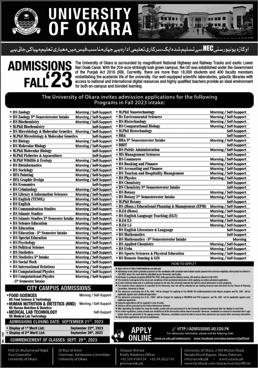 Admission Image