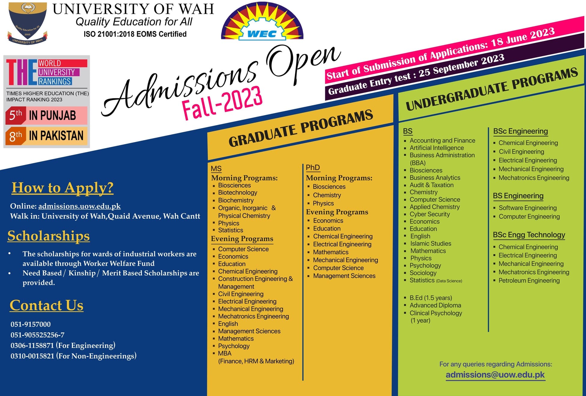 Admission Image