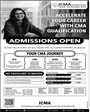 Admission notice for Institute of Cost and Management Accountants of Pakistan (ICMAP) Rawalpindi