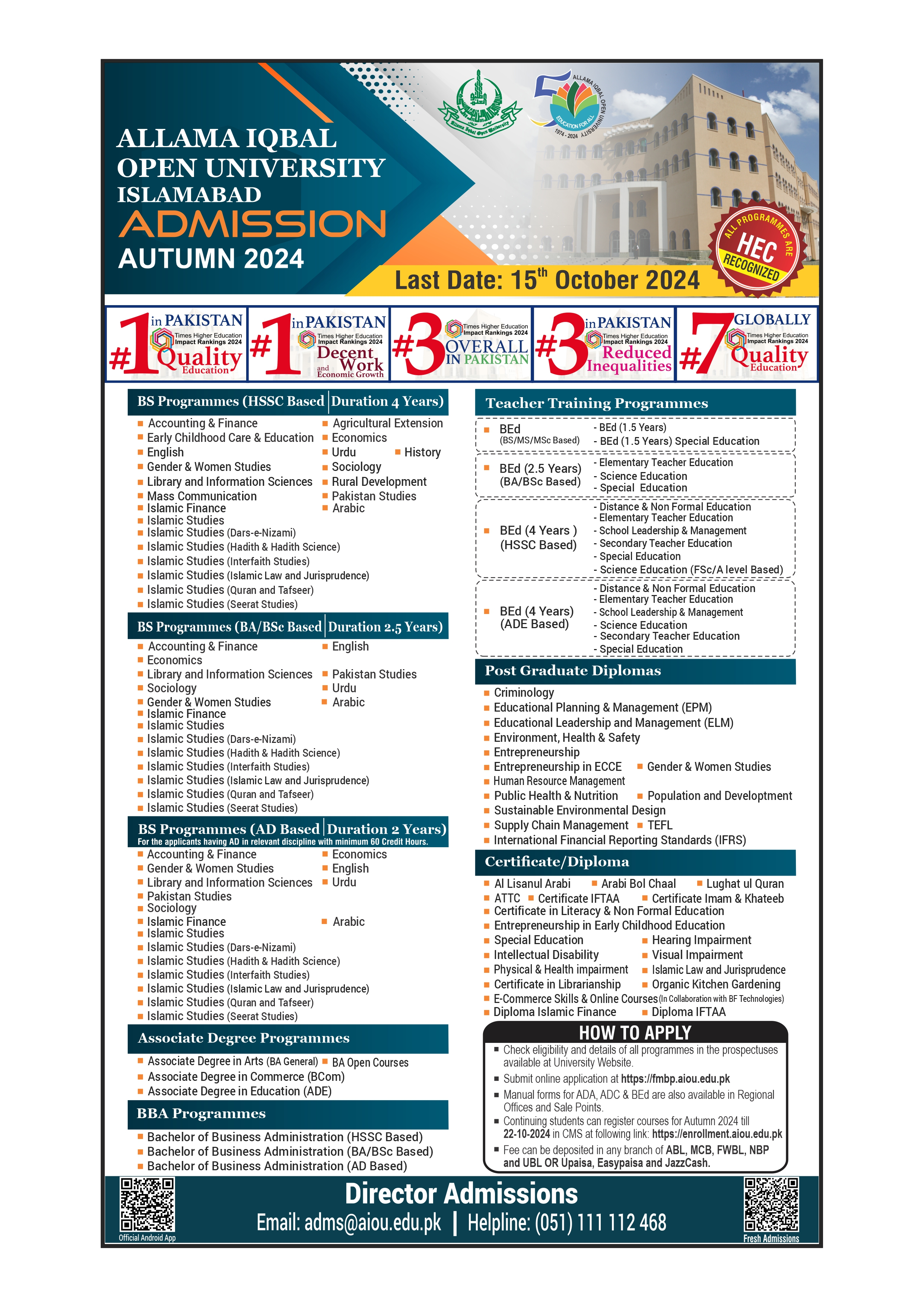 Admission Image