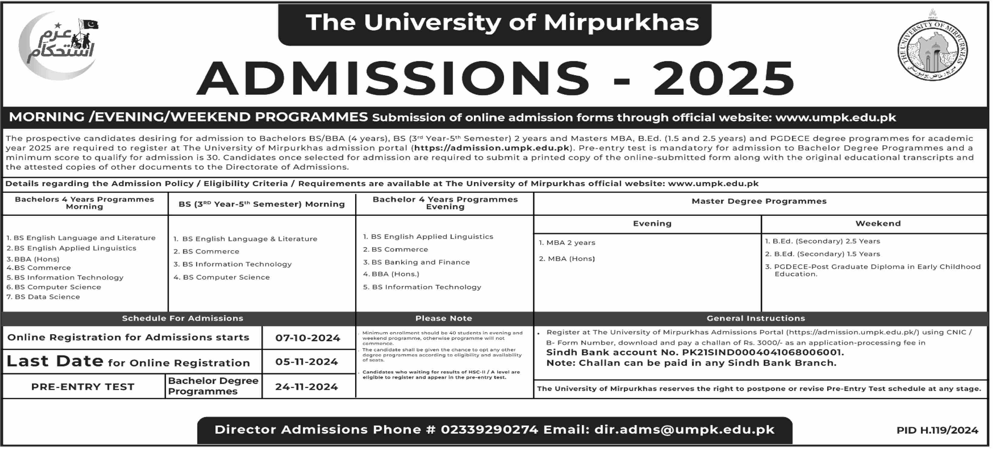 Admission Image