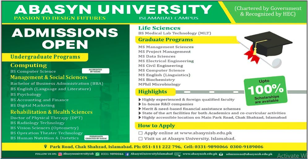 Admission Image