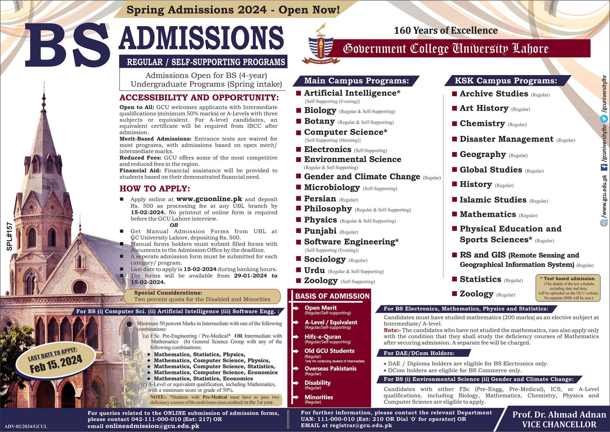 Admission Image