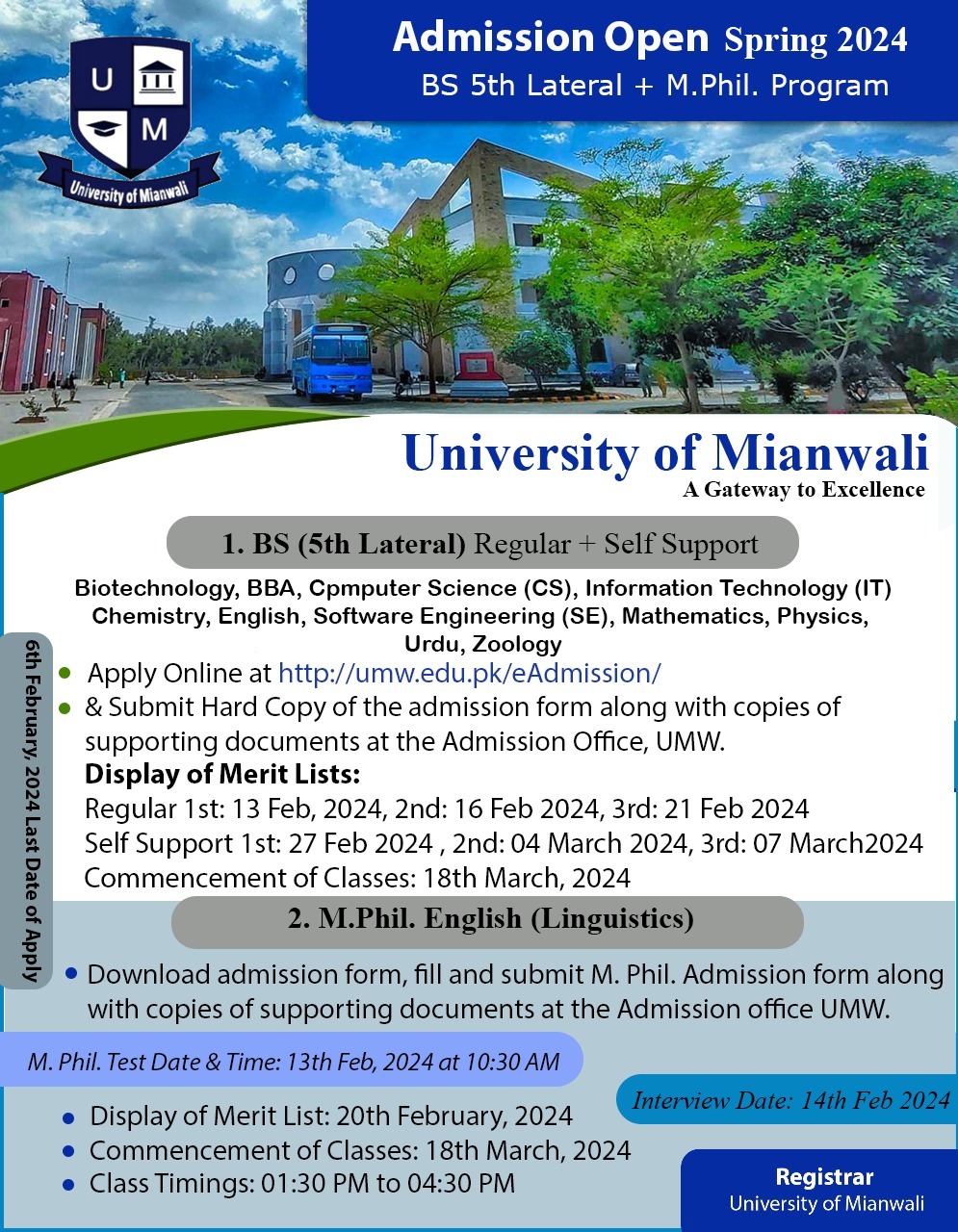 Admission Image