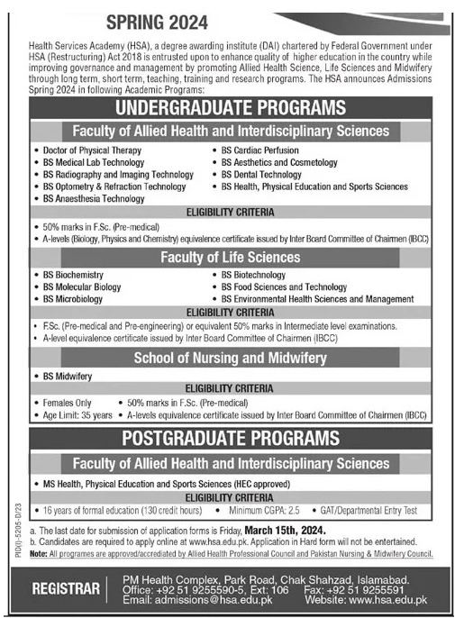 Admission Image