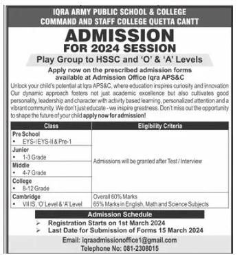 Admission Image