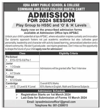 Admission Image