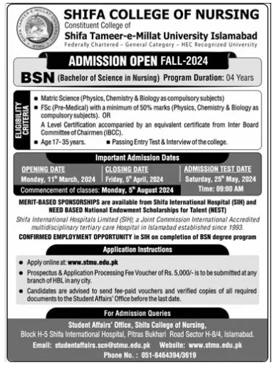 Admission Image