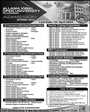 Admission notice for Allama Iqbal Open University AIOU Islamabad