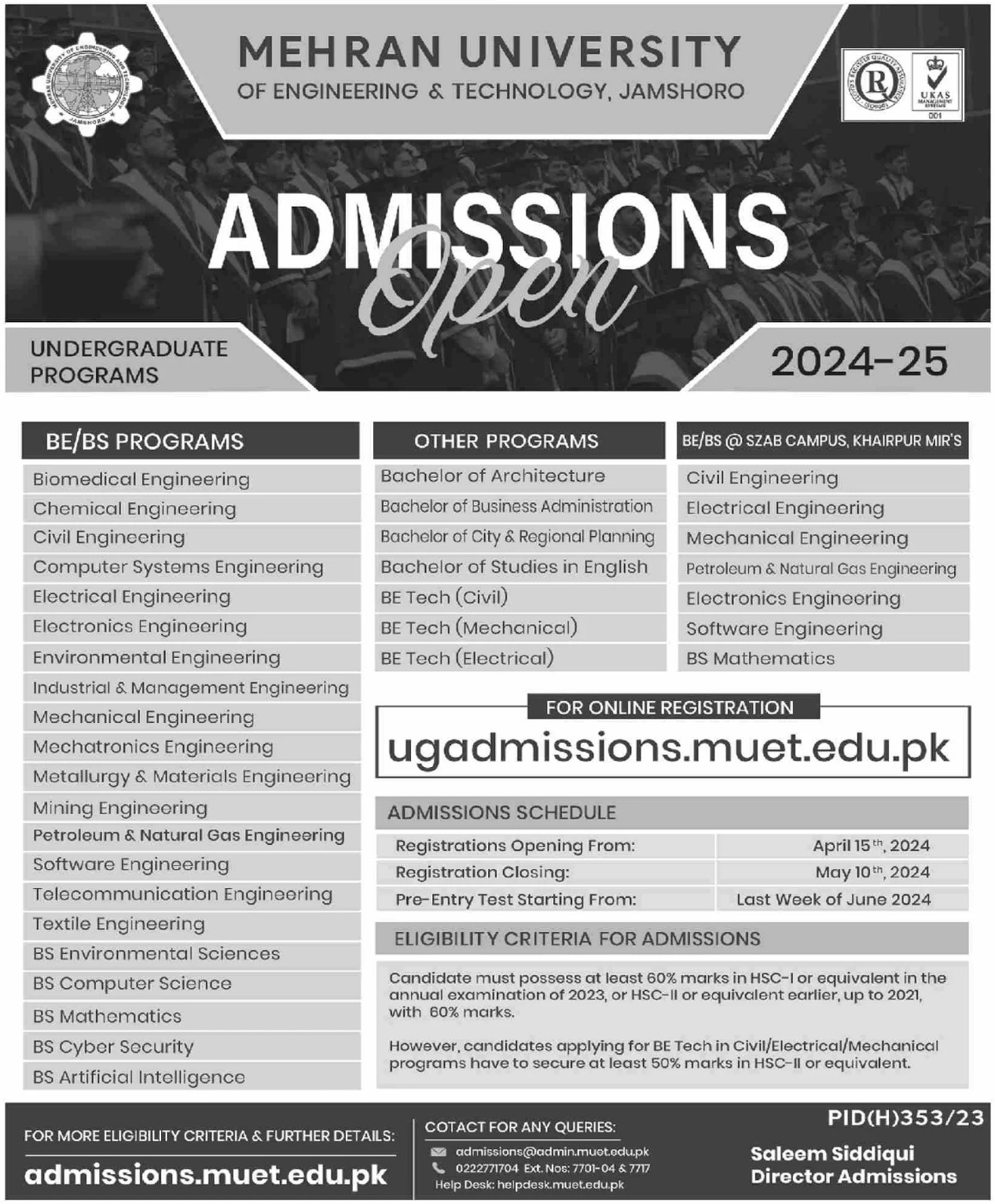 Admission Image