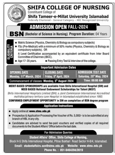 Admission Image