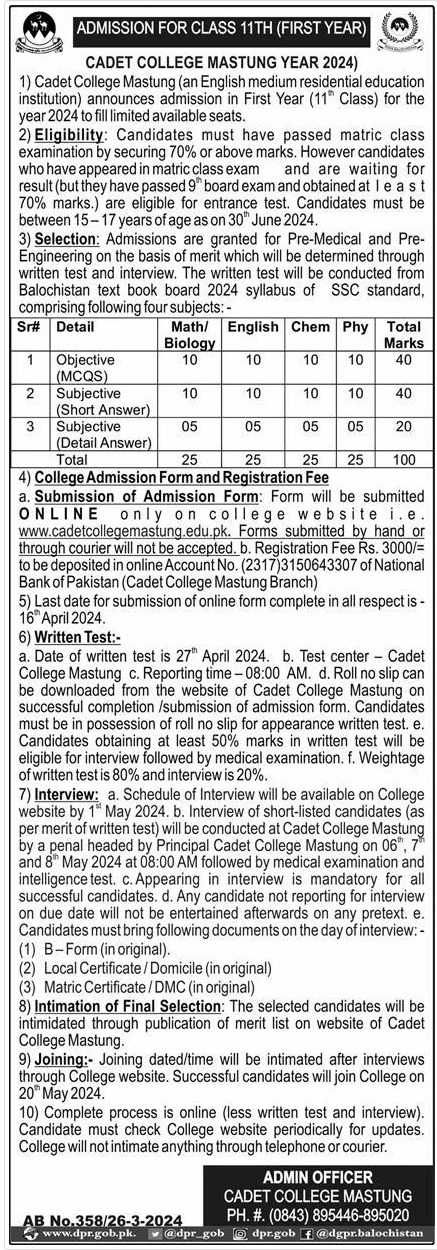 Admission Image