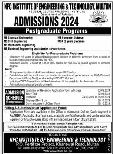 Admission Image