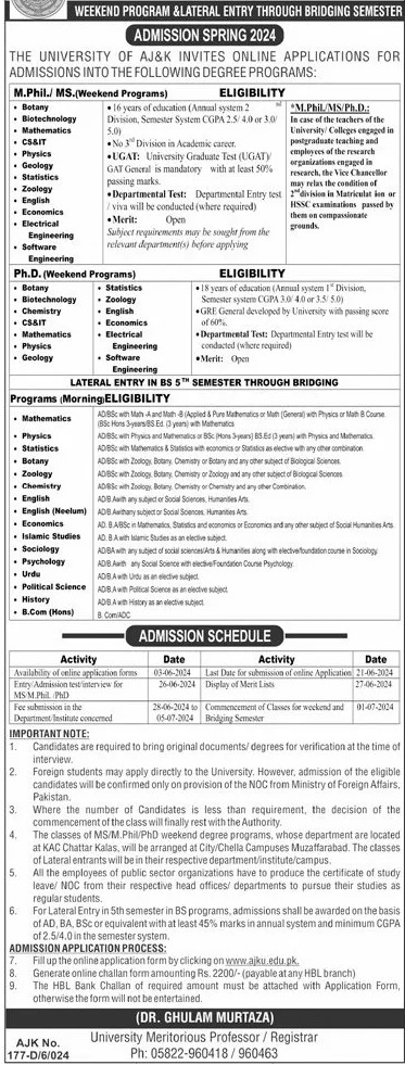 Admission Image