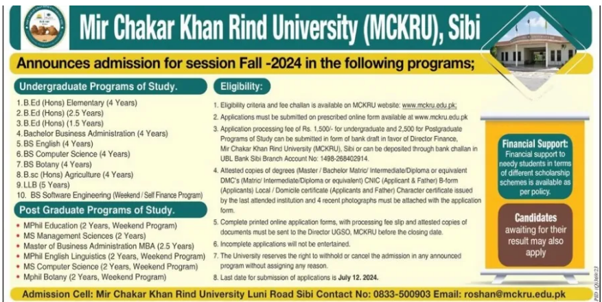 Admission Image