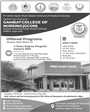 Admission notice for Pir Abdul Qadir Shah Jeelani Institute of Medical Sciences Gambat