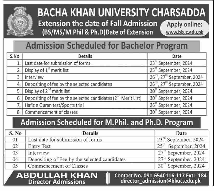 Admission Image
