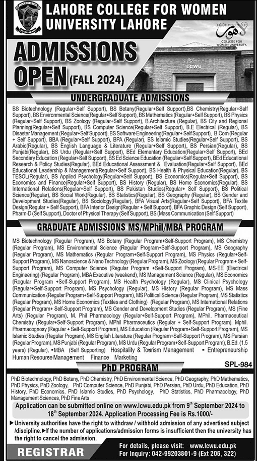 Admission Image